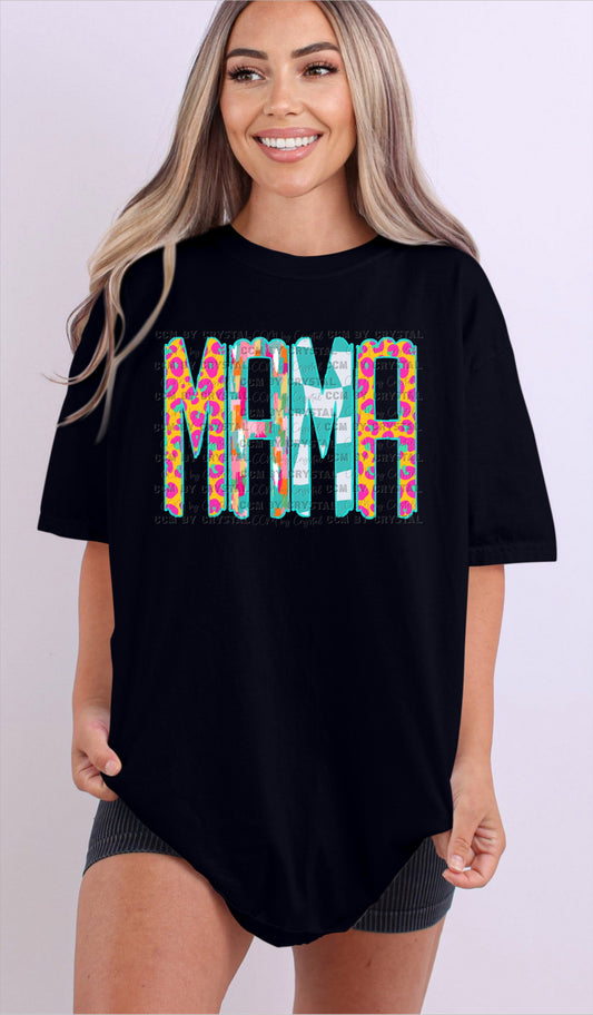 Mama Girly DTF Transfer Sublimation Transfer