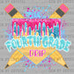 4th Grade Drip Back to School Baseball Ready to Press Transfer DTF Transfer Sublimation Transfer