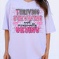 Thriving Surviving and Occasionally Crying DTF Transfer Sublimation Transfer