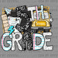 5th Grade Back to School Ready to Press Transfer DTF Transfer Sublimation Transfer