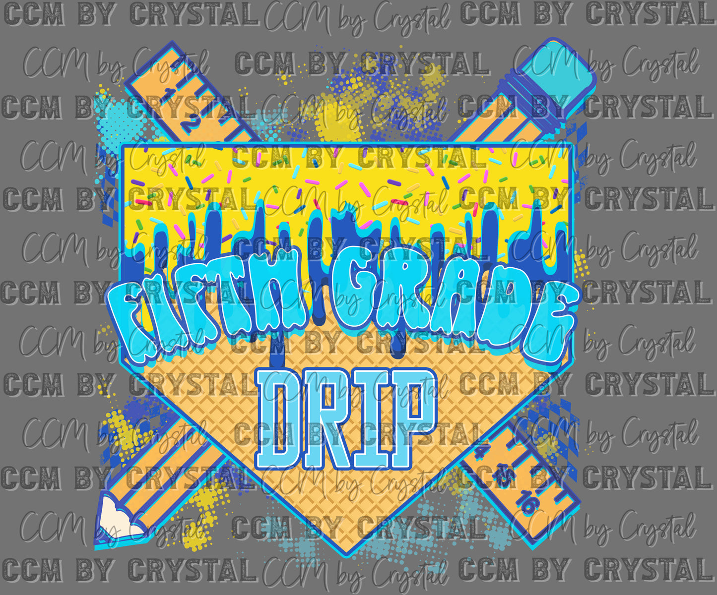 5th Fifth Grade Baseball Grade Ready to Press DTF Transfers Sublimation Transfers