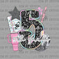 5th Grade Comp Disco Back to School Ready to Press Transfer DTF Transfer Sublimation Transfer
