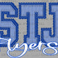 ST. J Flyers Victoria Mascot Ready to Press DTF Transfers Sublimation Transfers