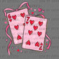 Valentines Day Cards 67 Ready to Press Instant Peel DTF Transfers Sublimation Transfers