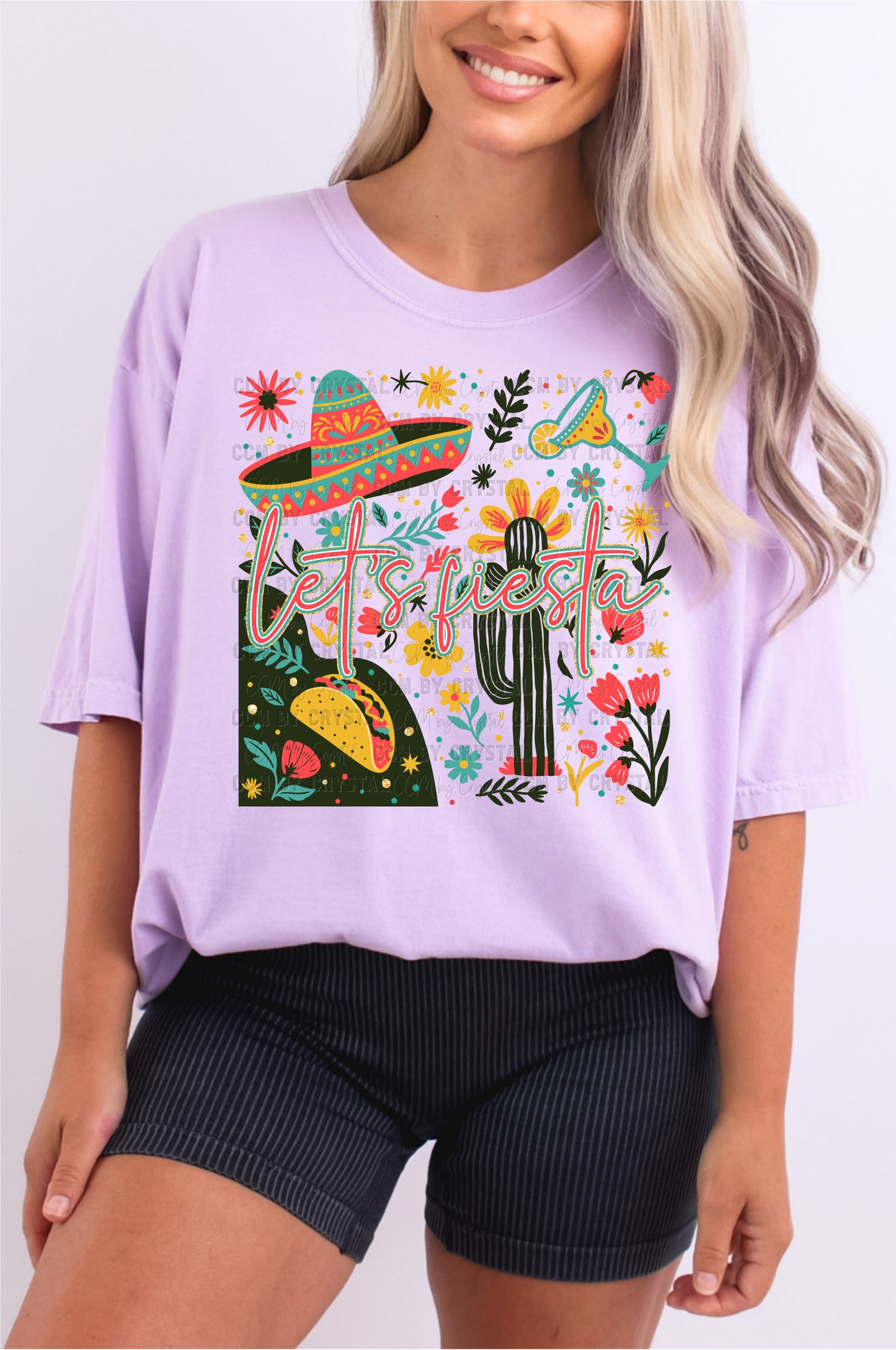 Let's Fiesta Cinco De Mayo Fiesta DTF Transfer Sublimation Transfer