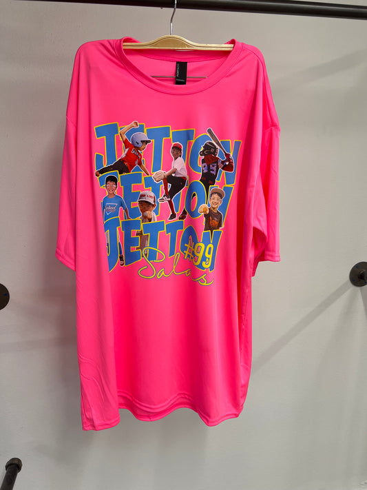 Custom Name/Sport Photo T Shirt Adult Sizes