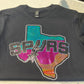 Texas S P U R S Basketball Spangle T-Shirt SAS