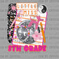 8th Grade Disco Back to School Ready to Press Transfer DTF Transfer Sublimation Transfer
