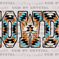 Western Aztec Howdy Ready to Press Transfer