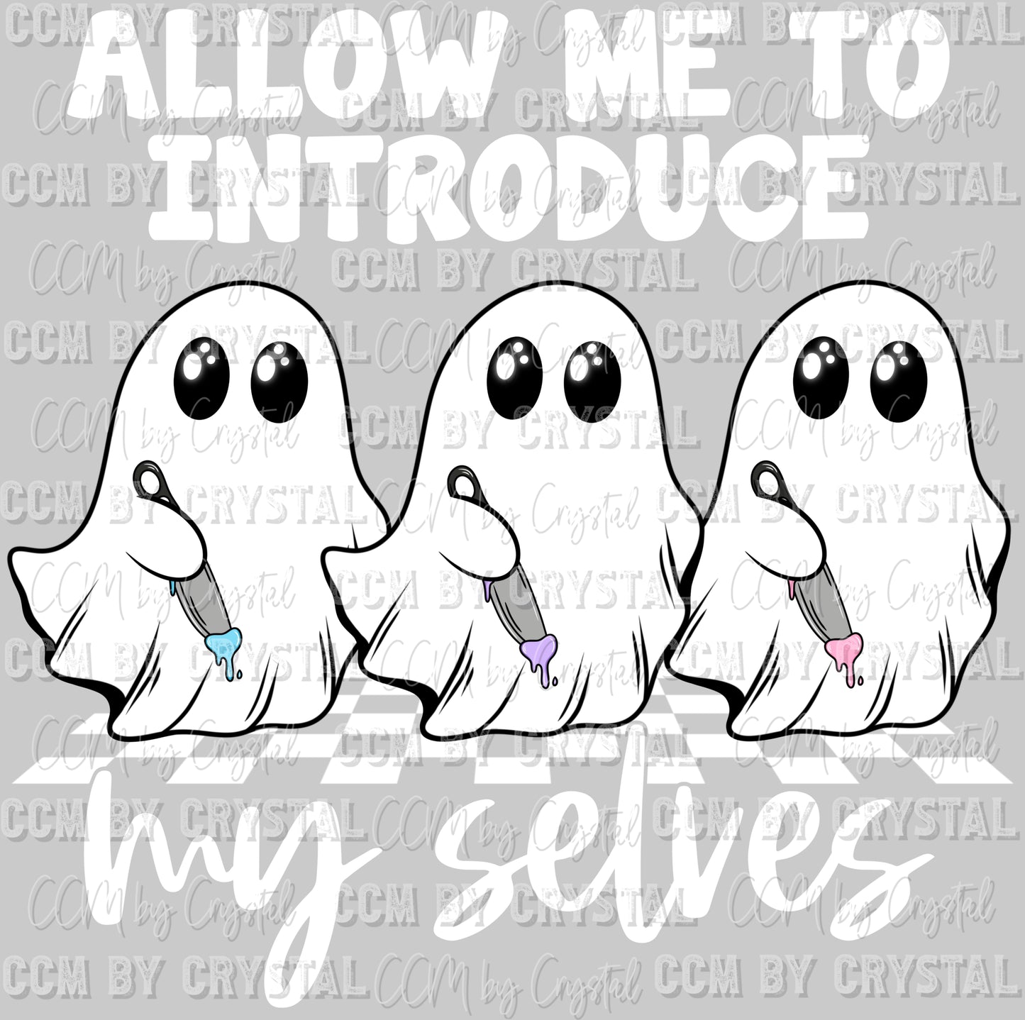 Allow me to Introduce My Selves Ready to Press Transfer DTF Transfer