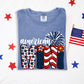 American Mini 4th of July Patriotic USA 4th of July Patriotic Ready to Press DTF Transfers