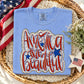 America the Beautiful DTF Transfer Sublimation Transfer