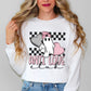 Anti Love Club Valentine's Day Ready to Press Transfer DTF Transfer Sublimation Transfer