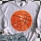Basketball Faux Fake Sequins Ready to Press Transfer Instant Peel DTF Transfer Sublimation Transfer