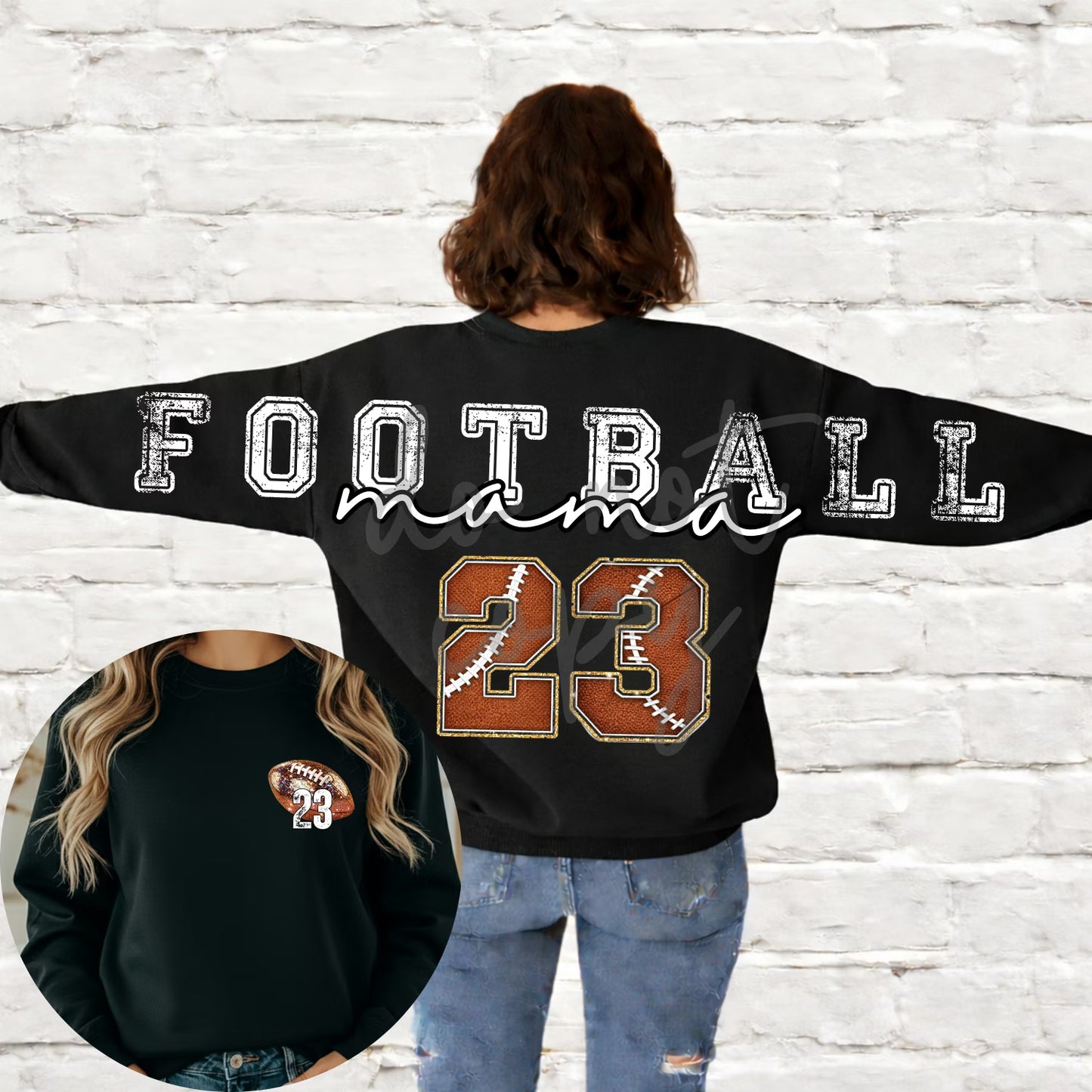 Custom Oversized Sport Name Number T Shirt, Sweatshirt