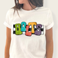 Bolts Retro Mascot Ready to Press Transfer DTF Transfer Sublimation Transfer