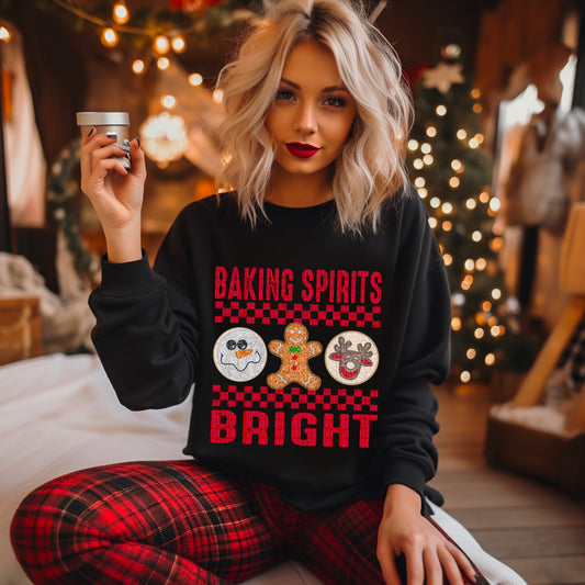 Baking Spirits Bright Ready To Press DTF Transfer Sublimation Transfer