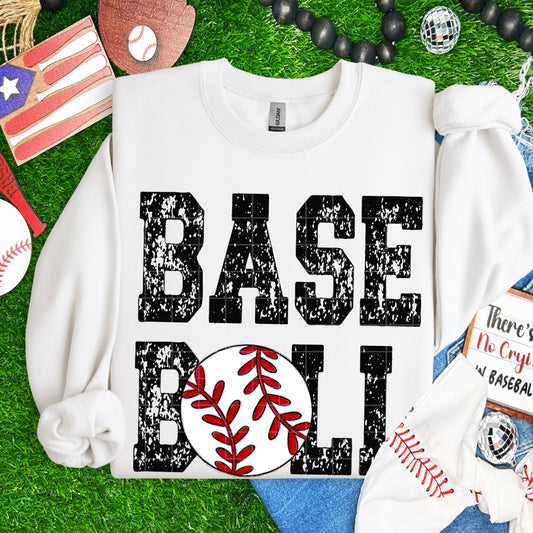 Baseball Distressed Ready to Press Instant Peel DTF Transfers Sublimation Transfers