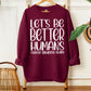 Let's Be Better Humans Choose Kindness Daily Ready to Press Transfer DTF Transfer Sublimation Transfer
