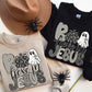Boo Lieve in Jesus Halloween Ghost Ready to Press Transfer DTF Transfer Sublimation Transfer