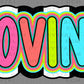 Bovina Colorful Checkered Sports Mascot Ready to Press Transfer DTF Transfer Sublimation Transfer