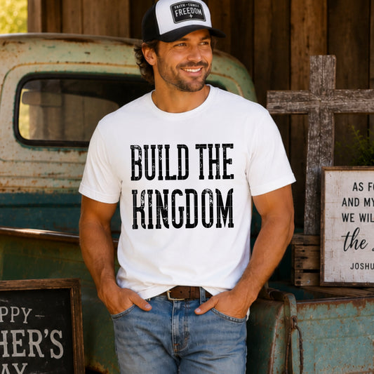 Build the Kingdom Ready to Press DTF Transfers Sublimation Transfers