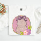 Easter Bunny Circle Words DTF Transfers Sublimation Transfers