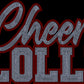 Cheer Lolli 11" Wide 2- Color Spangle Transfer