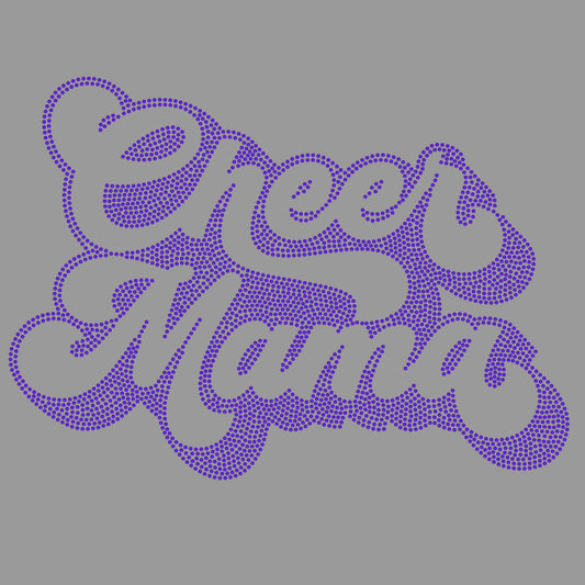 Cheer Mama 11" Wide Spangle Ready to Press Spangle Transfer Sparkle Bling
