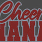 Cheer Nana 11" Wide 2- Color Spangle Transfer