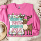 Checked by Santa Approved by Jesus Christmas Ready to Press Transfer Instant Peel DTF Transfer Sublimation Transfer