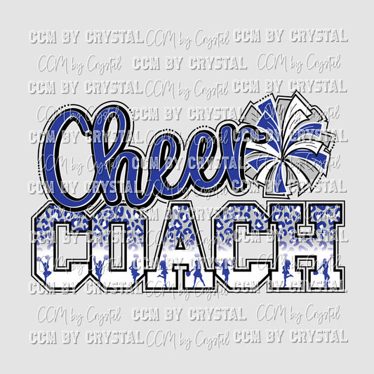 Cheer Coach Blue Ready to Press Transfer