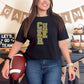 Cheer Faux Embroidery Stripes Sports Mascot Ready to Press Transfer DTF Transfer Sublimation Transfer
