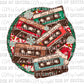 Christmas Cassette Tapes Ready to Press Transfer