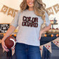 Color Guard Maroon Dots Mascot Sports Ready to Press Transfer DTF Transfer Sublimation Transfer