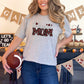Color Guard Mom Stars Maroon Sports Mascot Ready to Press Transfer DTF Transfer Sublimation Transfer