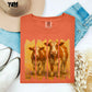 Cow Field Western Ready to Press Transfer DTF Transfer Sublimation Transfer
