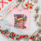 Cowbells Sing are you Listening Fake Faux Glitter Christmas Ready to Press Transfer Instant Peel DTF Transfer Sublimation Transfer