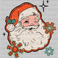 Don't Stop Believin Santa Pocket Ready To Press Transfer DTF Sublimation