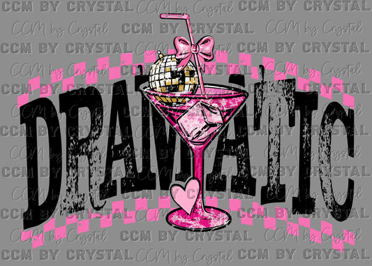 Dramatic Ready to Press Transfer DTF Transfer Sublimation Transfer
