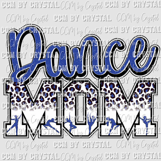 Dance Mom Blue Ready to Press Transfer
