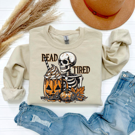 Halloween Dead Tired Ready to Press Transfer