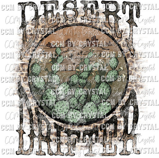 Desert Drifter Distressed Ready to Press Transfer