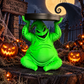 Green Halloween Movie Candle Holder 3D Printed