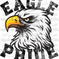 Eagle Pride Mascot PNG Digital File ONLY