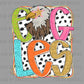 Colorful Eagles Mascot Ready to Press Transfer DTF Transfer Sublimation Transfer