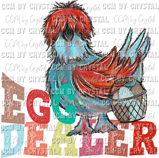 Egg Dealer Chicken Ready to Press Transfer