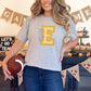 Eagles Faux Embroidery Yellow Sports Mascot Ready to Press Transfer DTF Transfer Sublimation Transfer