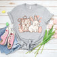 Pastel Pink Easter Bunny DTF Transfers Sublimation Transfers