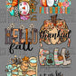 Pre Made Fall GANG Sheet 120" DTF Gang Sheet